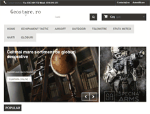 Tablet Screenshot of geostore.ro
